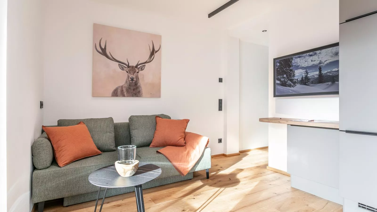 Haus Tauernblick Top 3 und 4-Woonkamer