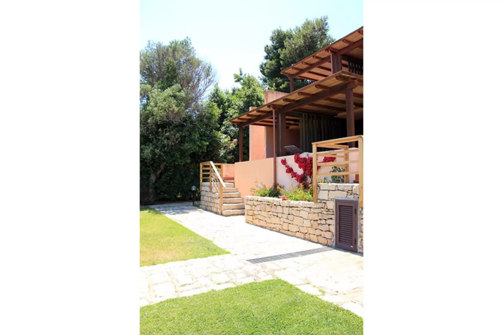 Porto Laconia Residence Appartamento B - Terrasbalkon