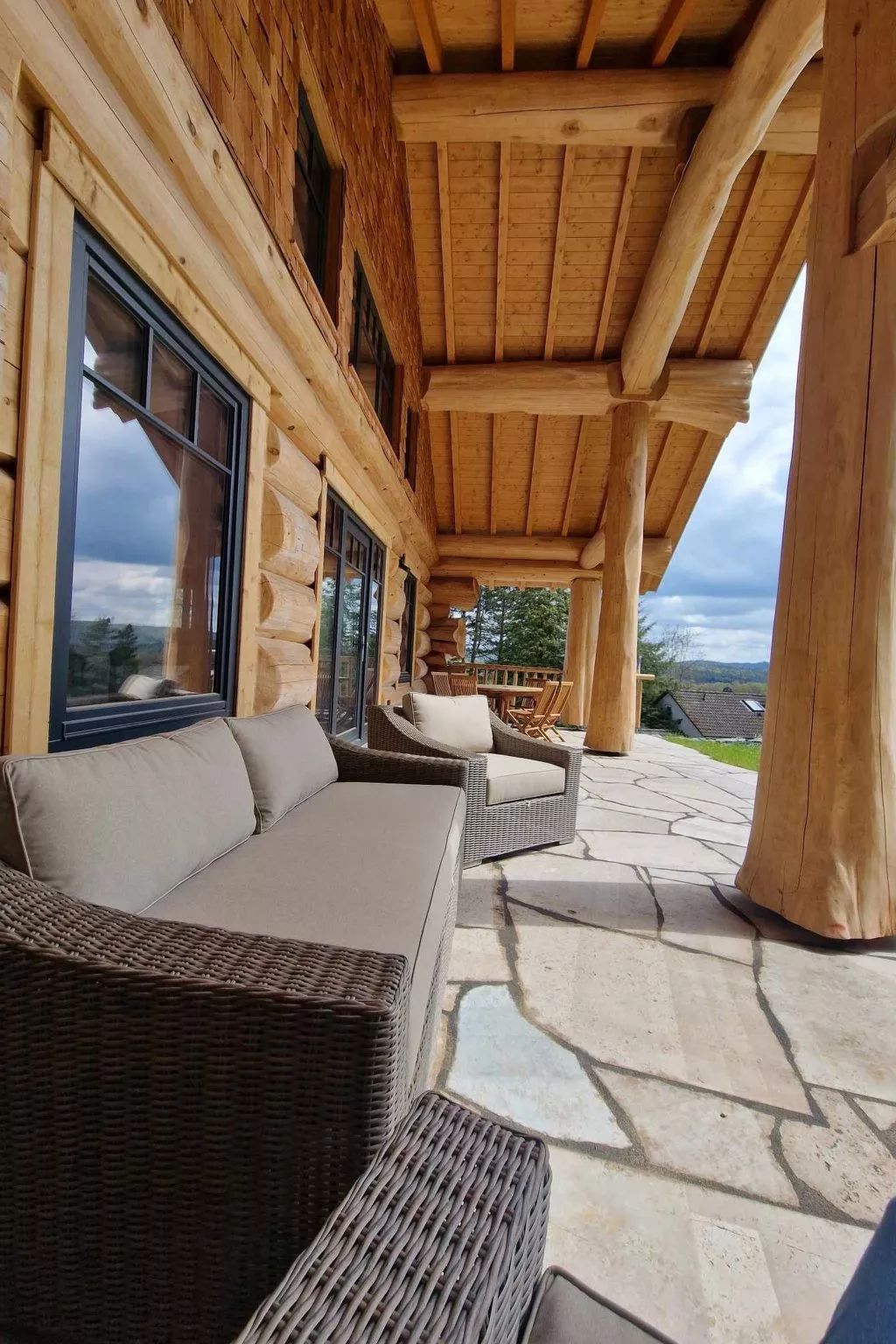 Luxus-Blockhausparadies Eveningwood im Spessart - Image-tags.info