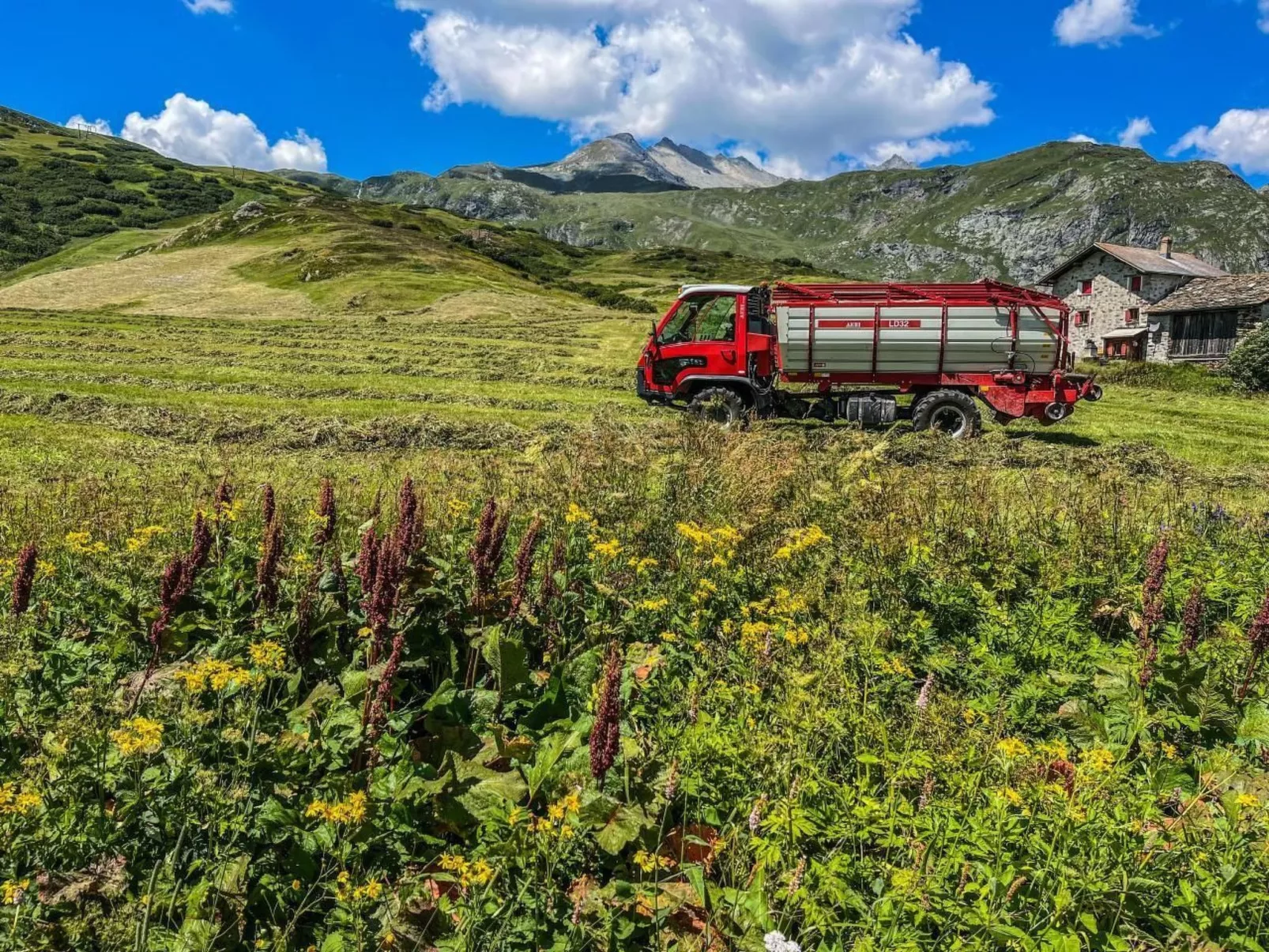 Mit Panoramablick in die Bergwelt - Image-tags.info