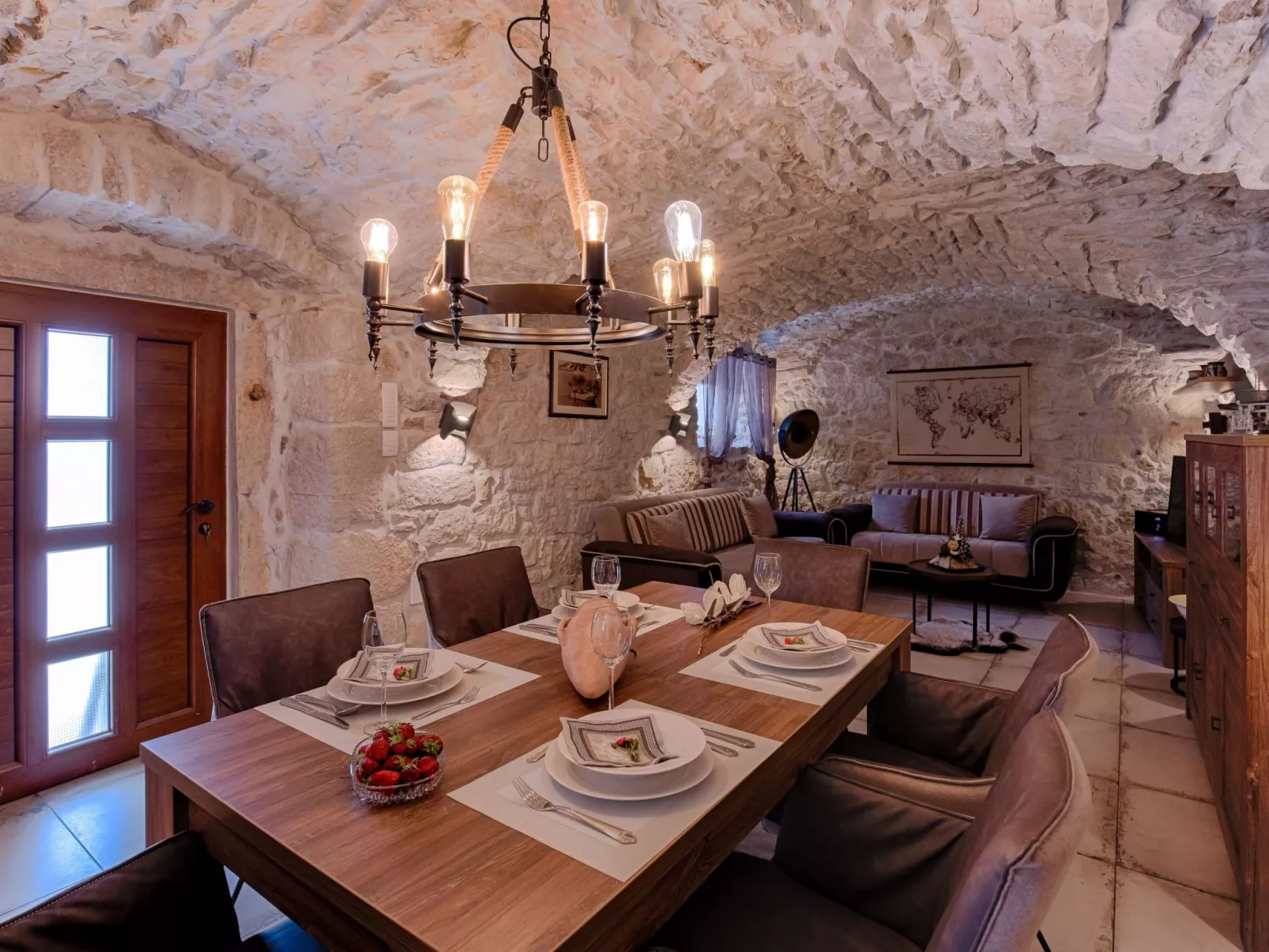 Luxuriöse Steinvilla "Mariva Tribalj" mit Pool - Image-tags.info