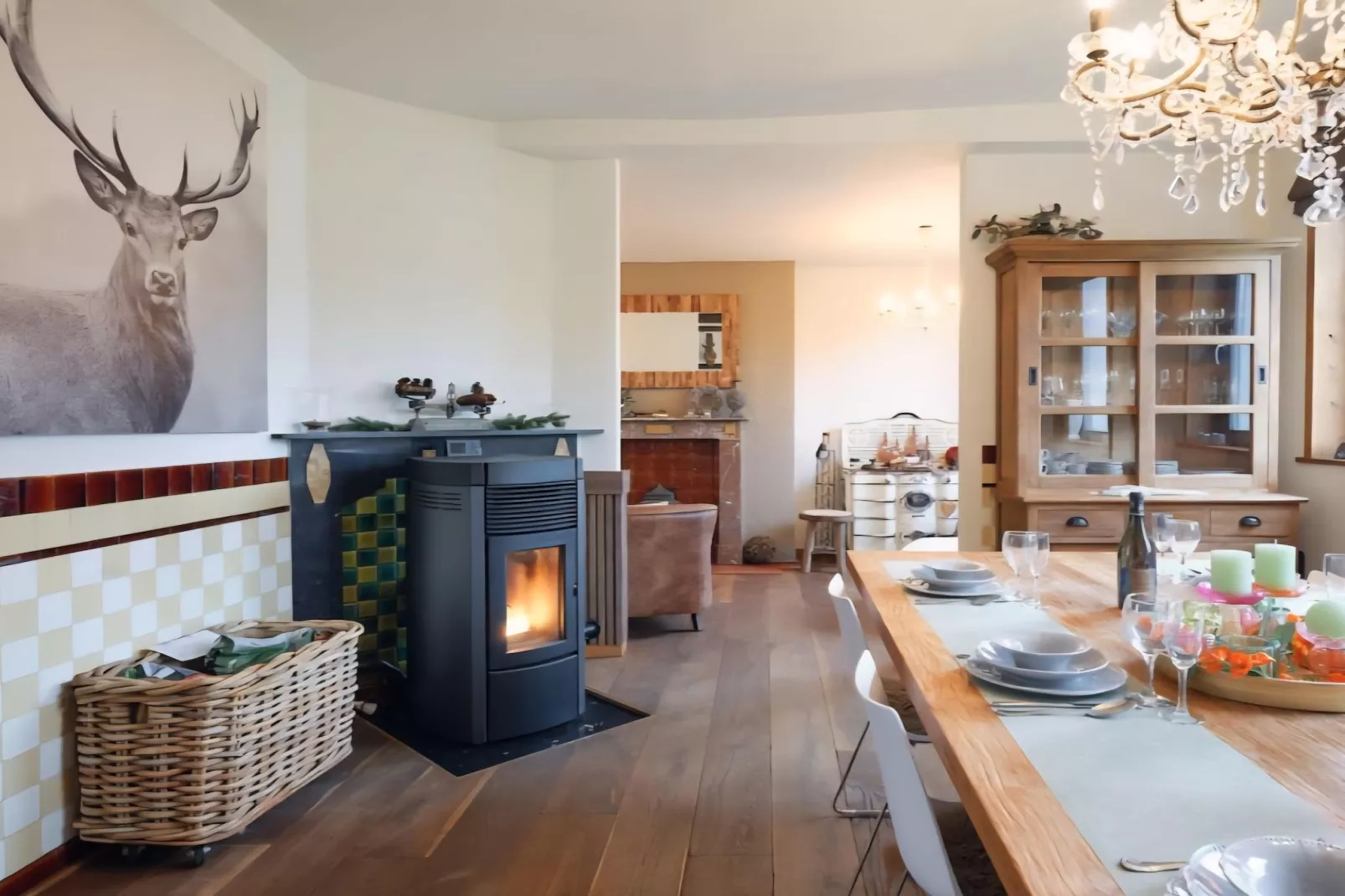 Gite L'éternité - Eetkamer