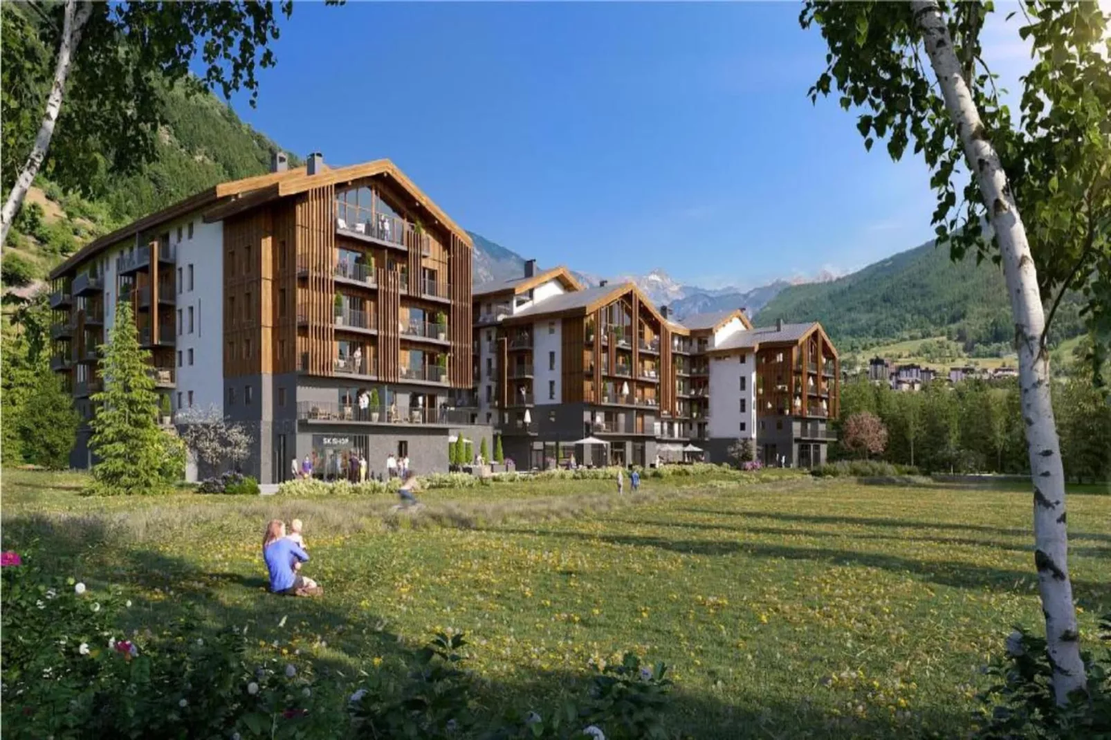 Residence SERRE CHEVALIER  The Serra Neva_C2-Buitenkant zomer