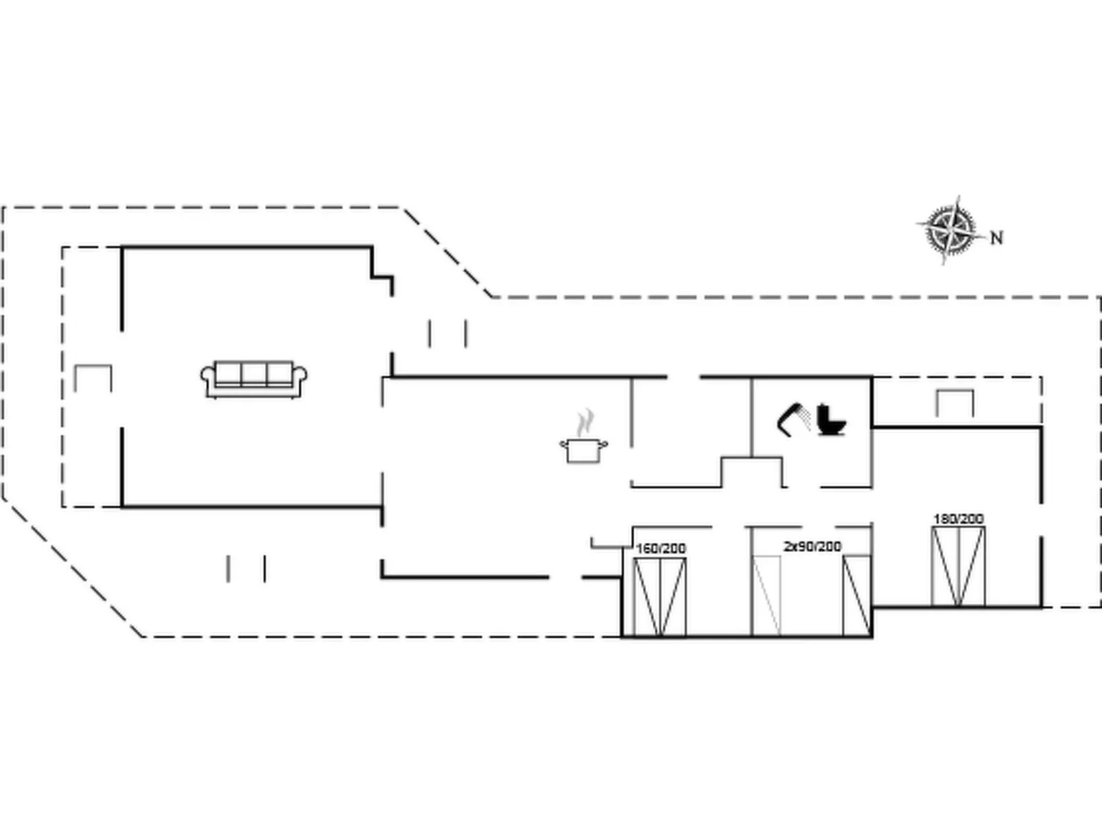 "Lidewij" - 800m from the sea-Binnen