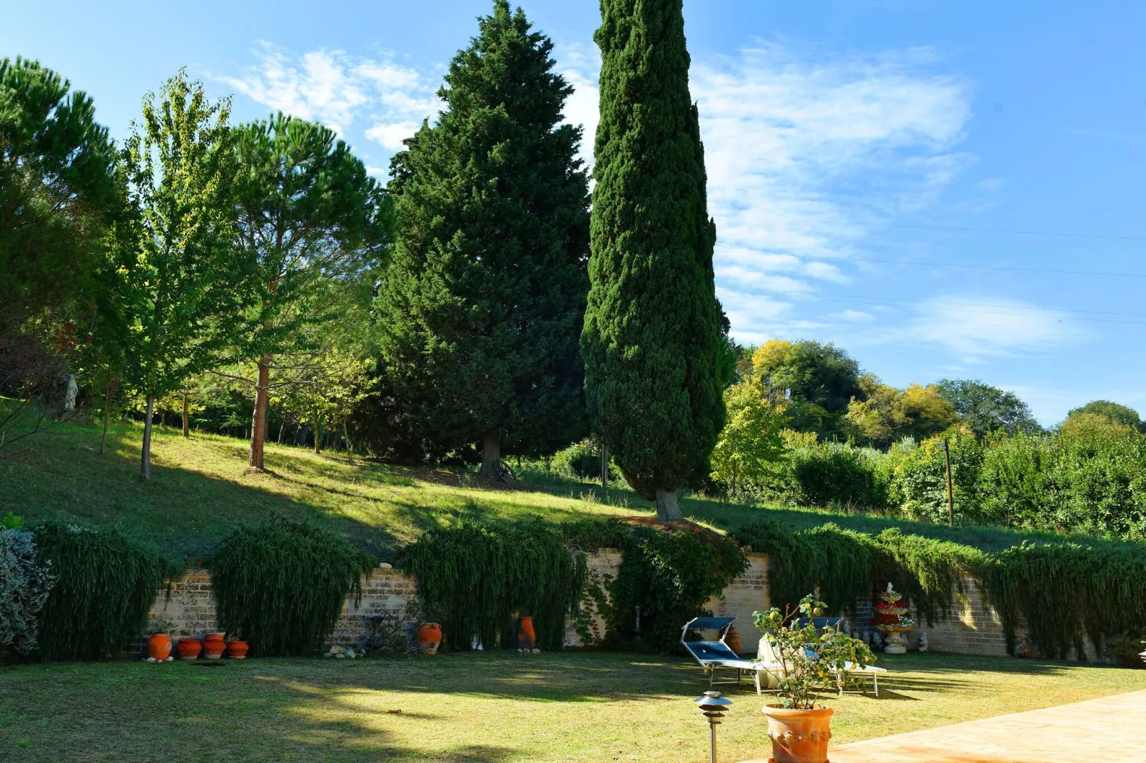 Villa Poggio San Giacomo - Tuinen zomer