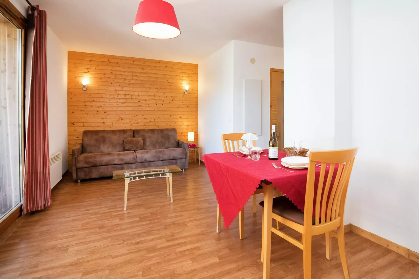 Hameau 8 301 - SPA & PISCINE studio 2 pers. - Woonkamer