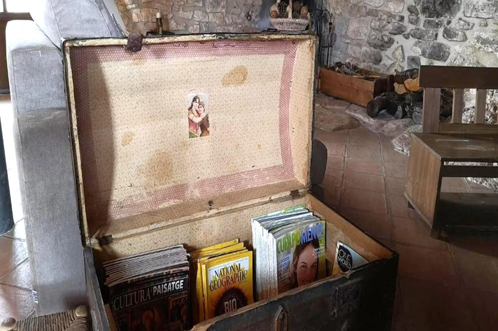 Mas de l'Arlequi - Woonkamer