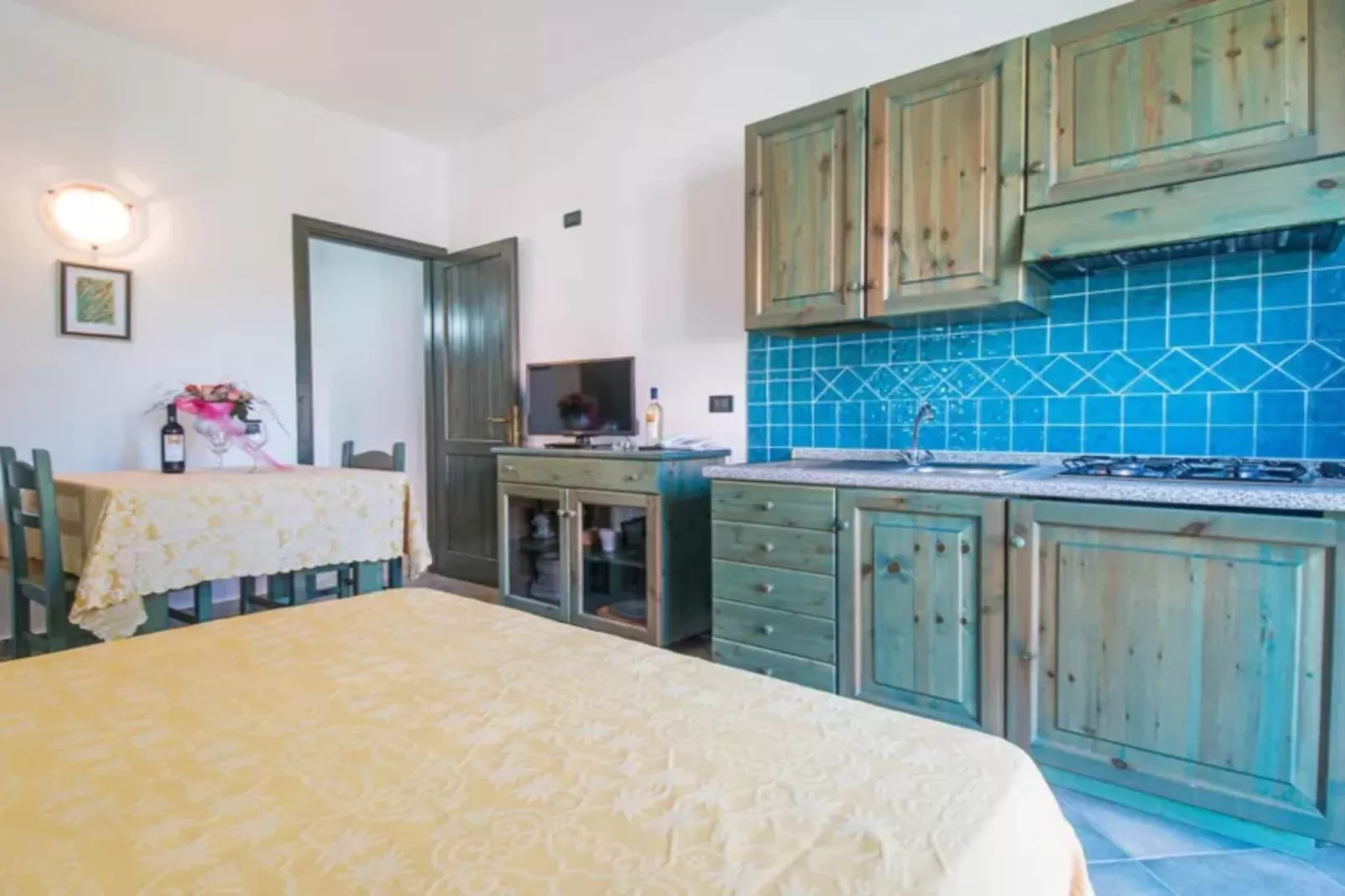 Residence Club Gli Ontani APARTMENT 1 BEDROOM - 4 PAX B4-Keuken