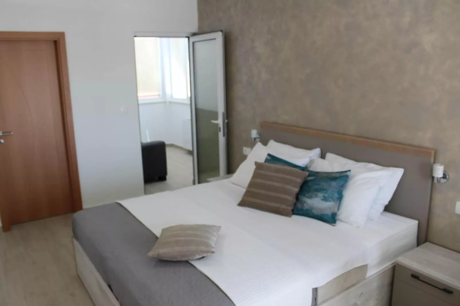 Hotelzimmer Suite 201 - Typ 2 - Slaapkamer