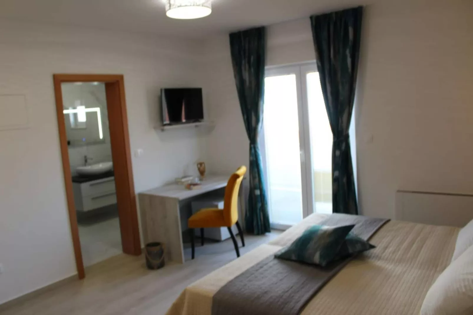 Hotelzimmer Suite 202 - Typ 2 - Slaapkamer