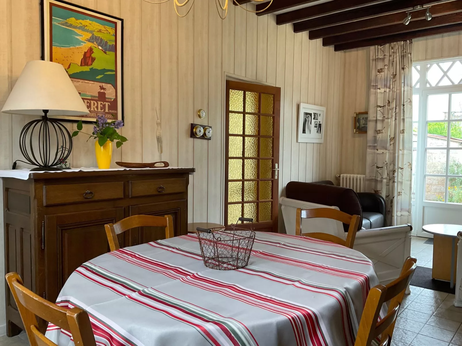 "Les flots bleus" (Die blauen Strände) - Binnen