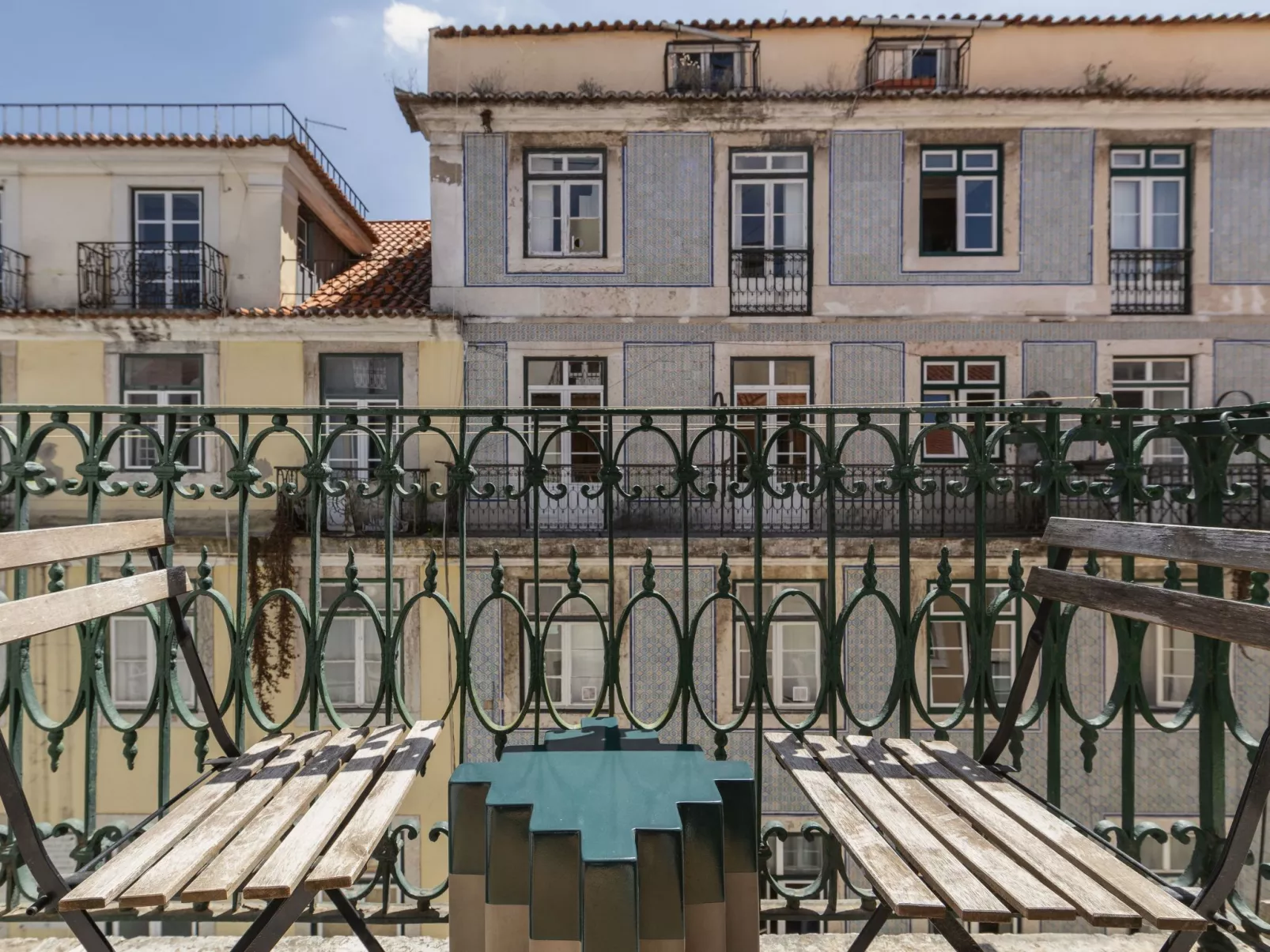 Die Memoiren der traditionellen Künste, Balcony at Downtown - Image-tags.info