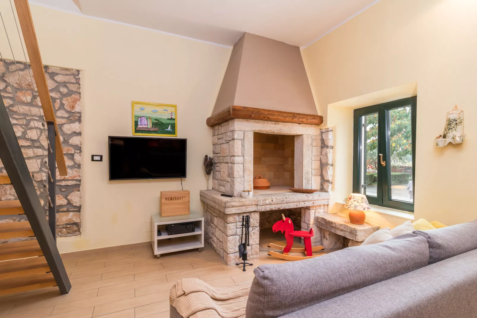 Casa Luigia-Woonkamer