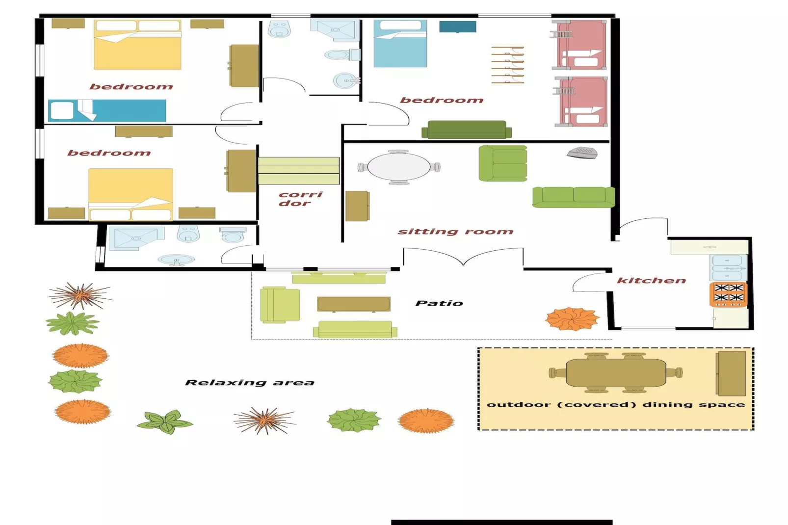BELLA HOME 7p - Plattegrond
