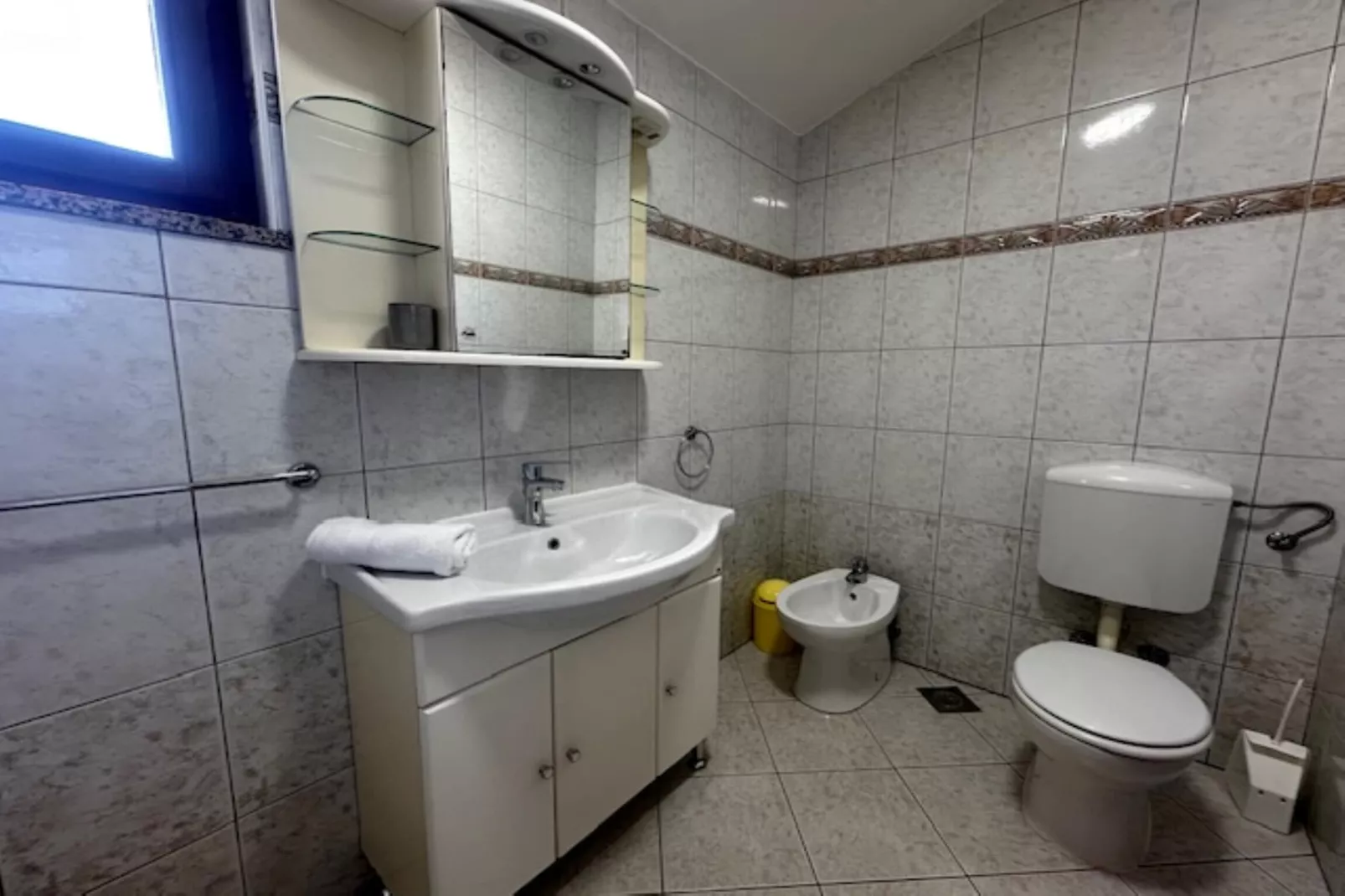 Apartment Branko II in Porec, Istria-Badkamer