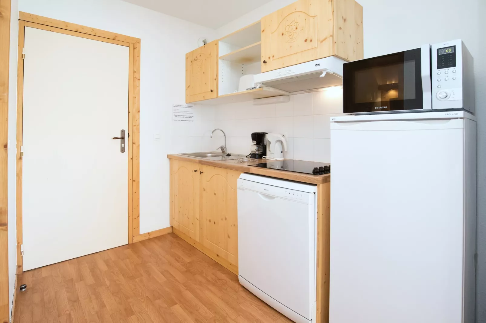 Hameau 8 301 - SPA & PISCINE studio 2 pers. - Keuken