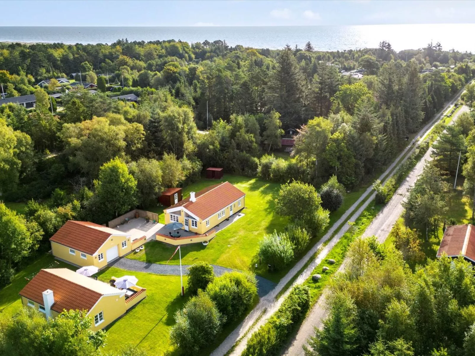 "Klint" - 400m from the sea-Buiten