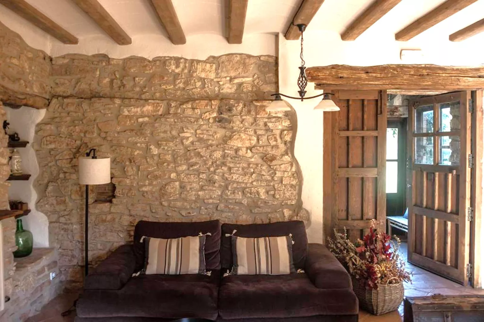 Mas de l'Arlequi - Woonkamer