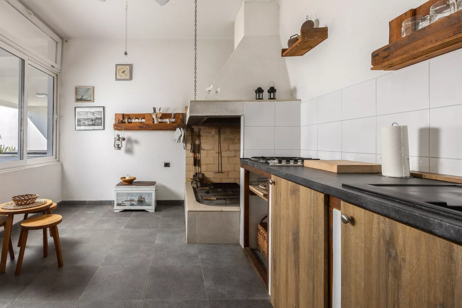 Villa Blanka - Six Bedroom Villa with Swimming Pool and Sea View-Keuken