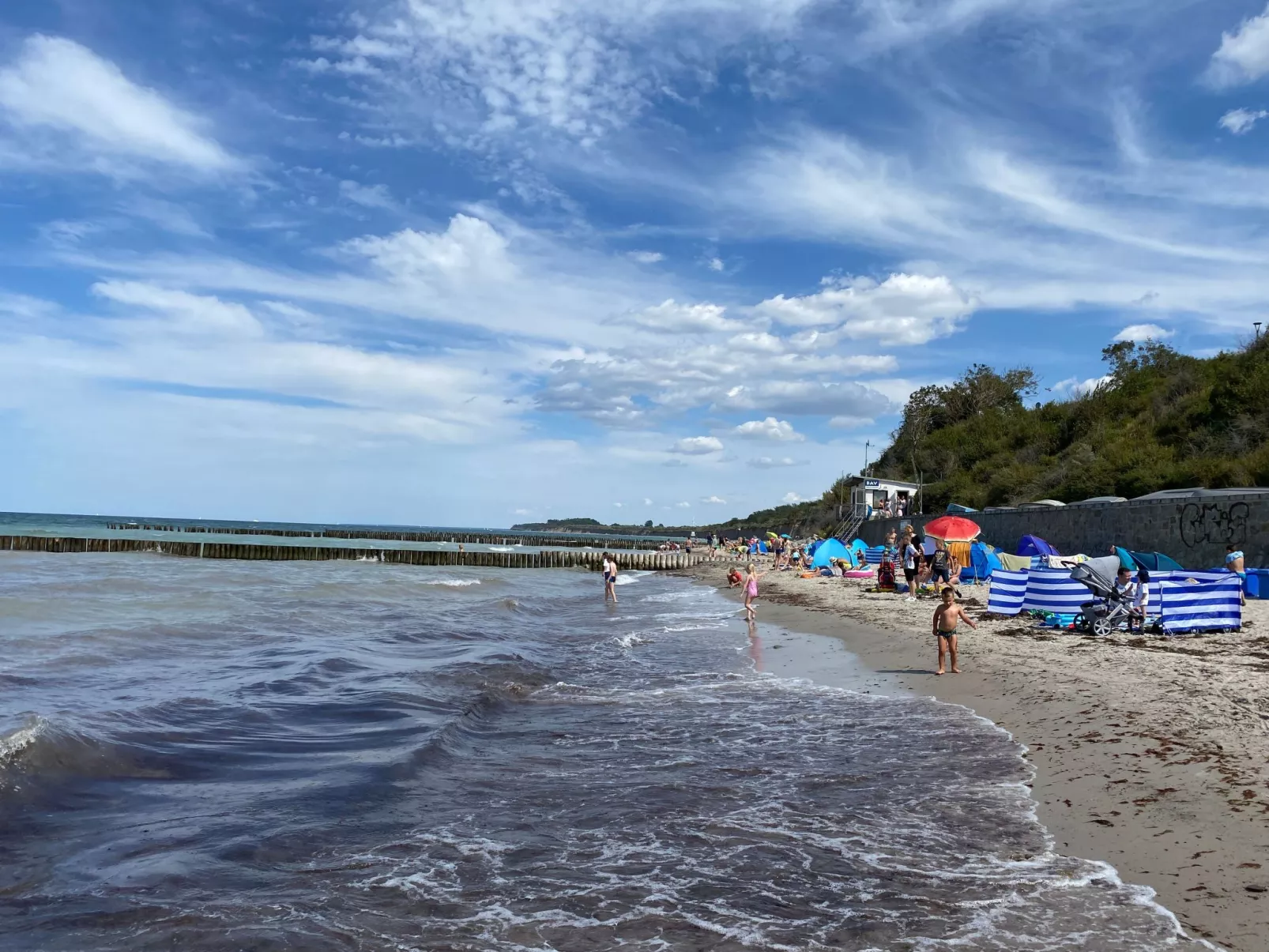 Traumhaft ruhige Ferienwohnung mit großem süd-west Garten in Strandnähe - Image-tags.info