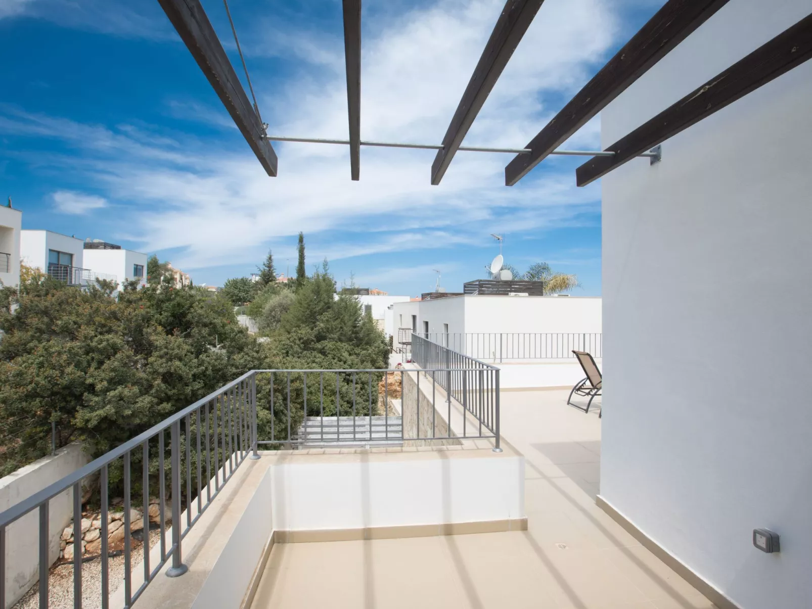 Villa mit Panoramablick auf das Meer von Latchi - Image-tags.info