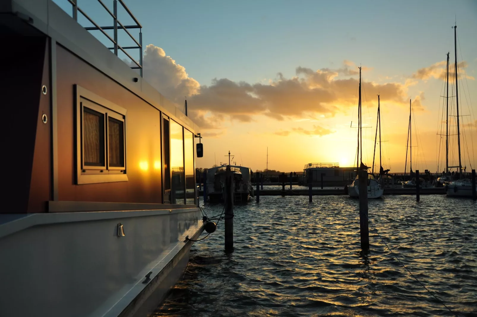 Floating House Paula - Uitzicht zomer
