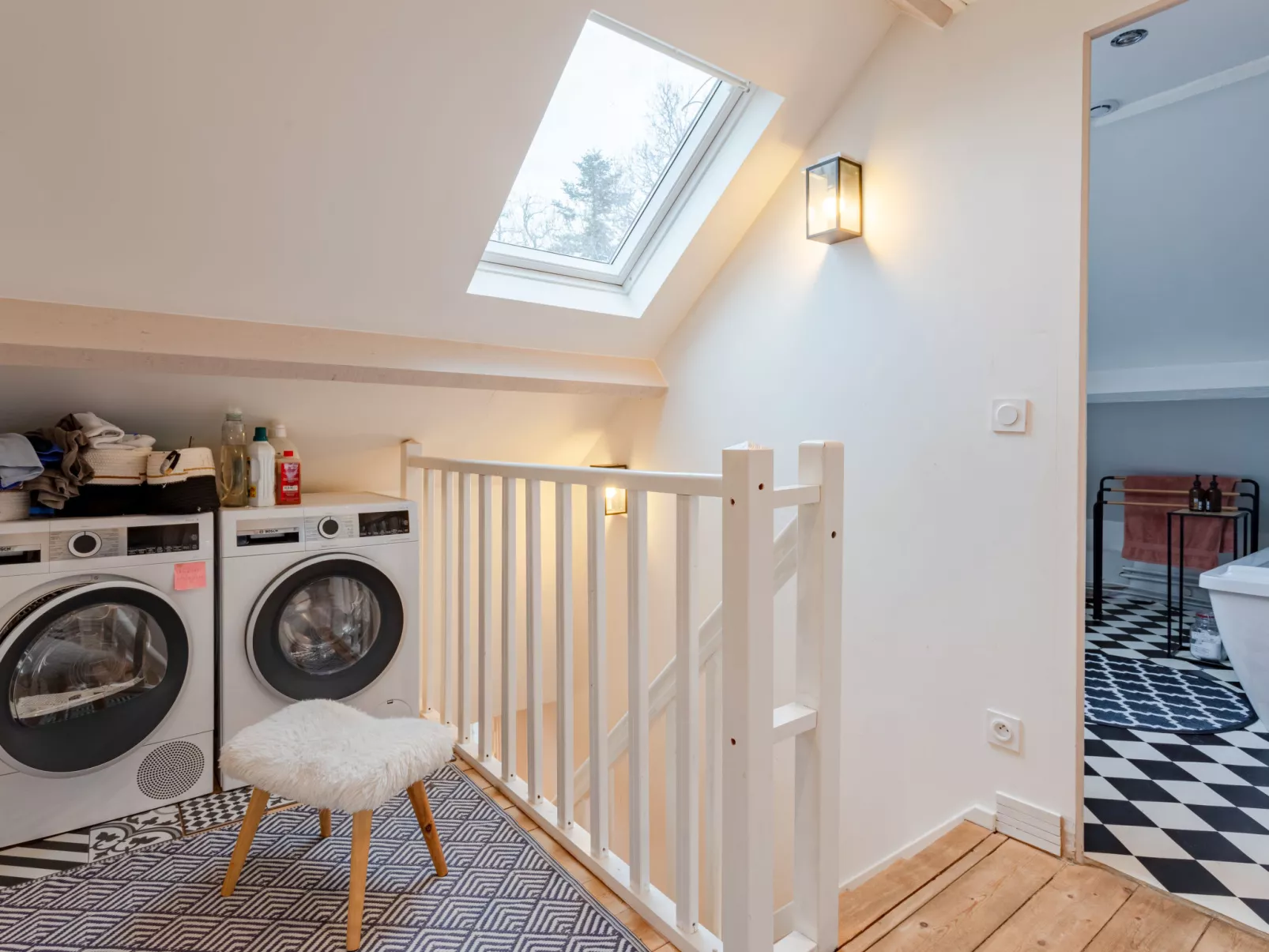 La maison du cavalier bleu - Binnen