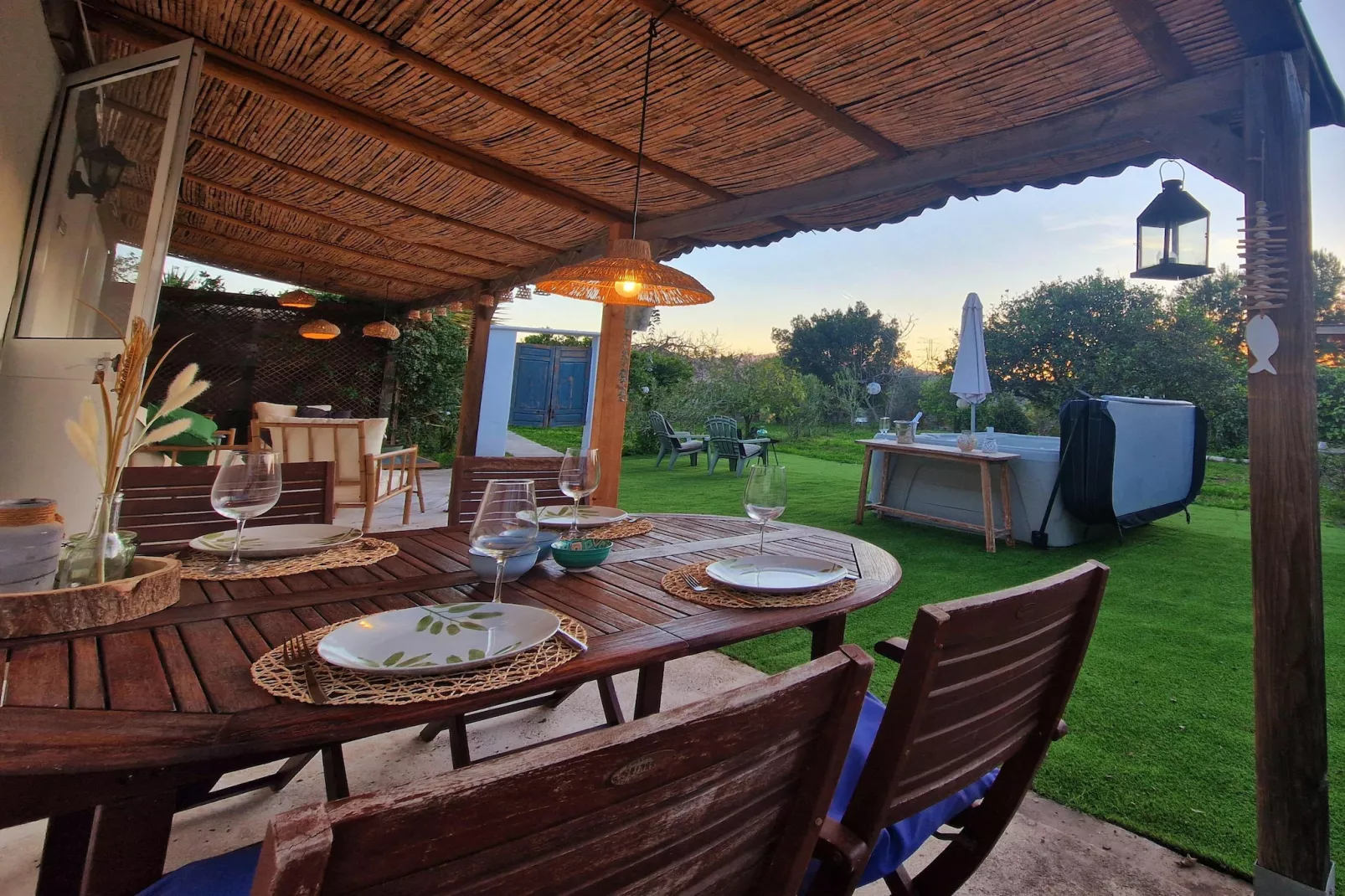 Casita Cartama - Terrasbalkon