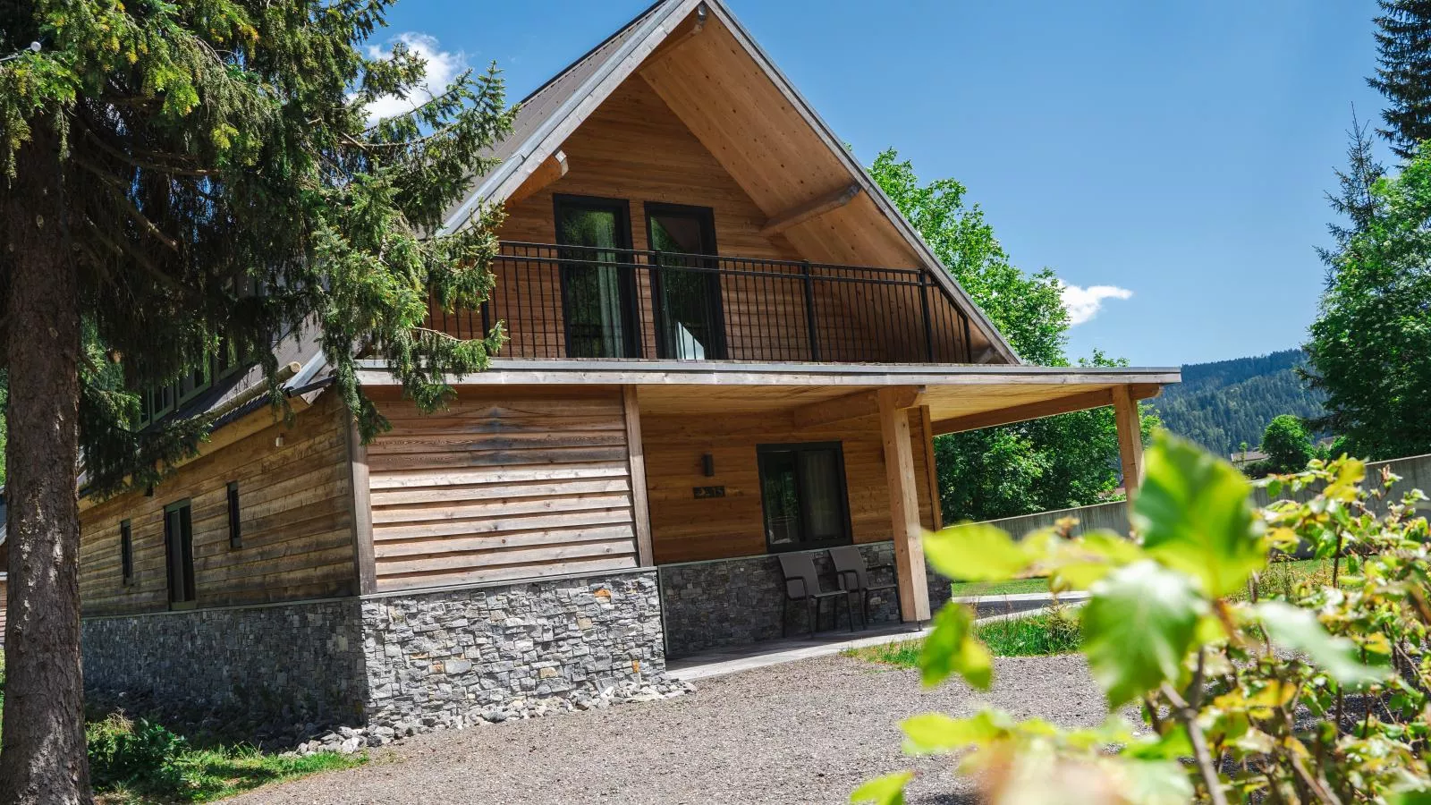 Alpenchalet Kärntnerglück - Buitenkant zomer