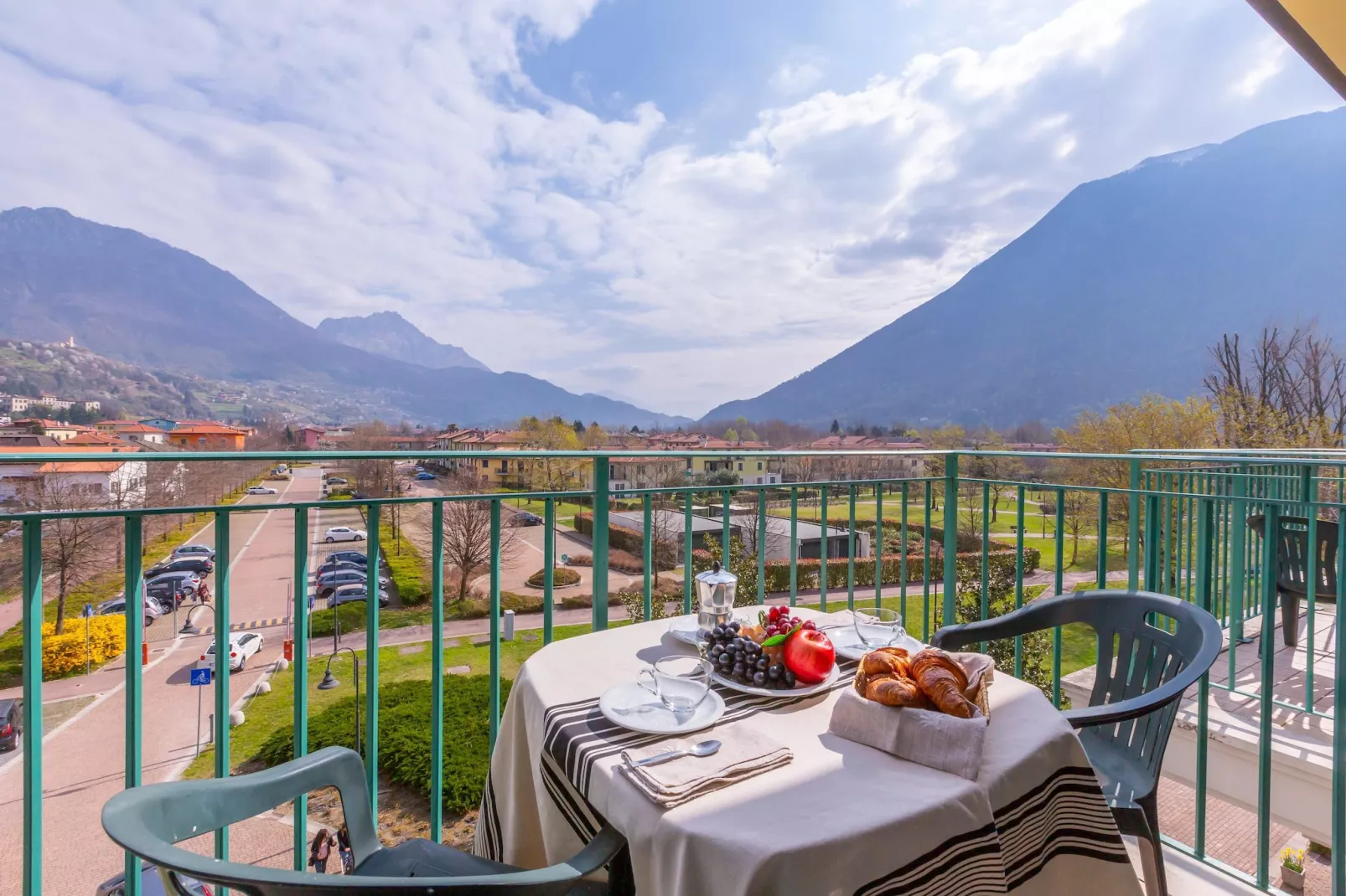 RESIDENCE PORTO LETIZIA - PALACE-STUDIO 2 PAX MOUNTAIN VIEW PLUS 8200 - PSMP2 - Terrasbalkon