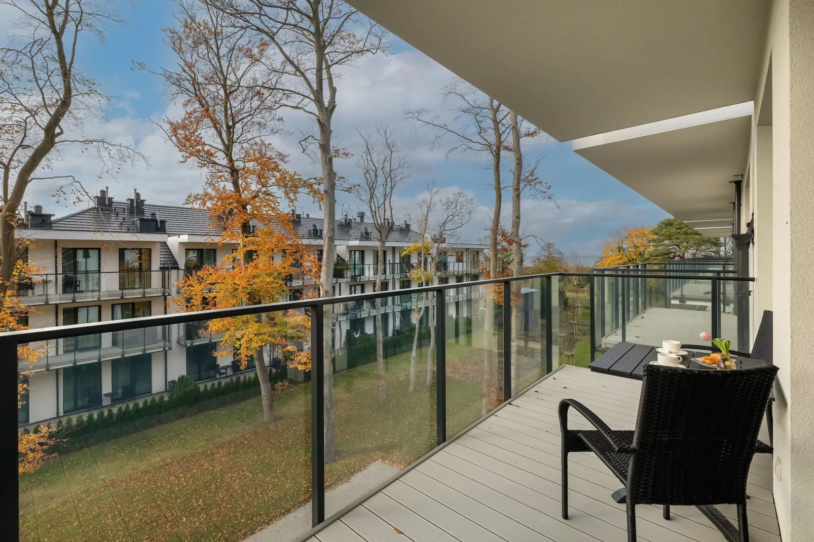 Apartament Szczecińska 3/B210 Niechorze - Terrasbalkon