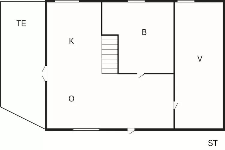4 persoons vakantie huis in FALKENBERG - Plattegrond