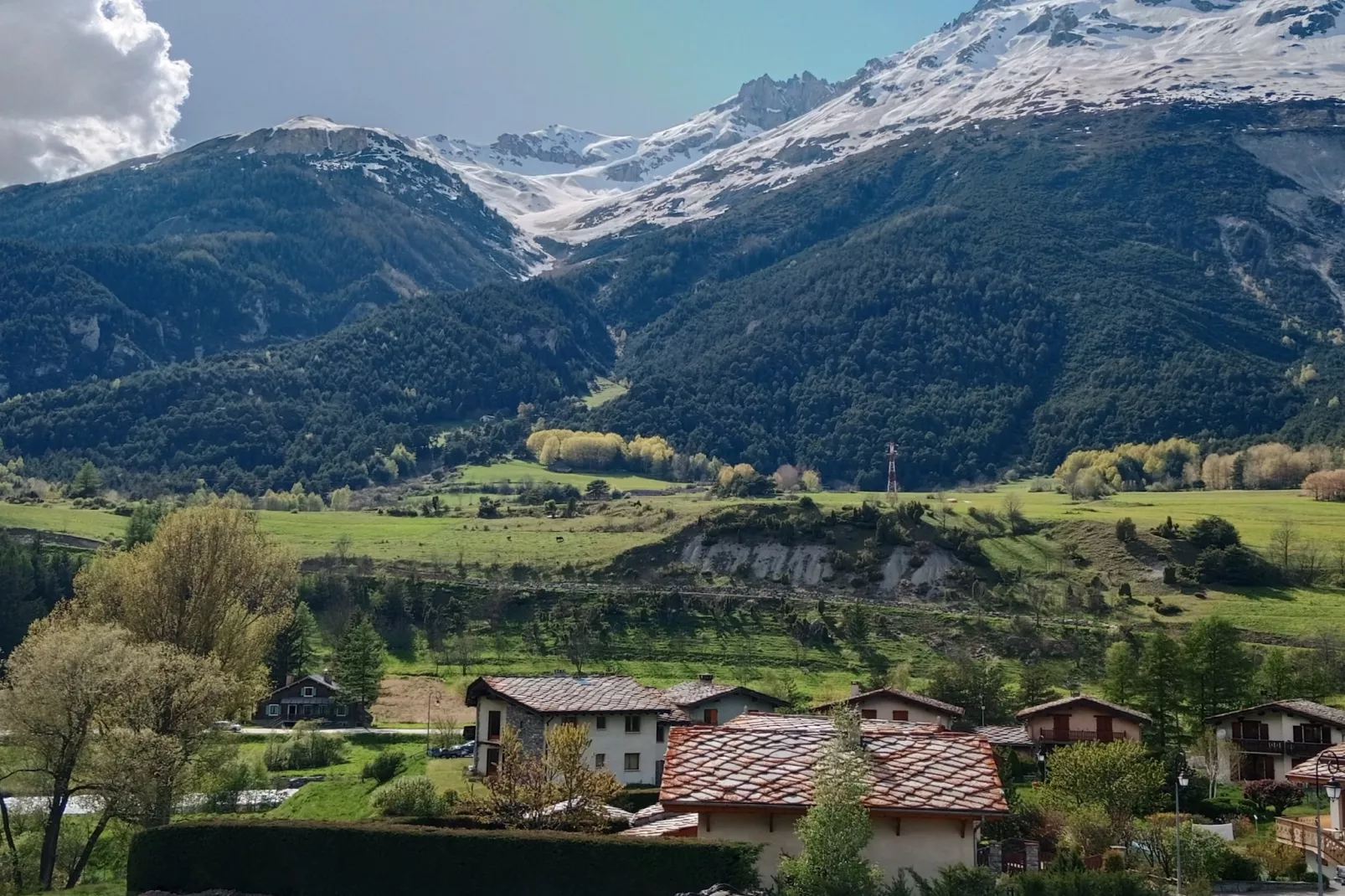 Terrasses F 104 - PARC NAT. VANOISE appart. 6 pers - Buitenlucht