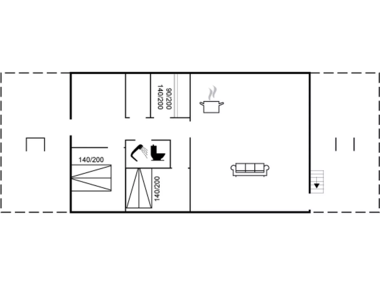 "Fani" - 150m from the sea - Binnen