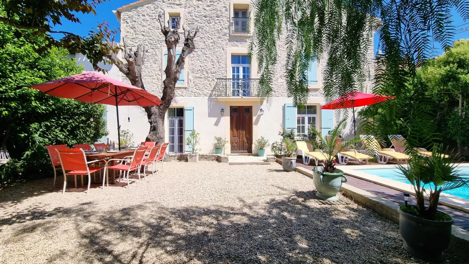 La maison des Vendangeurs 6-Zwembad