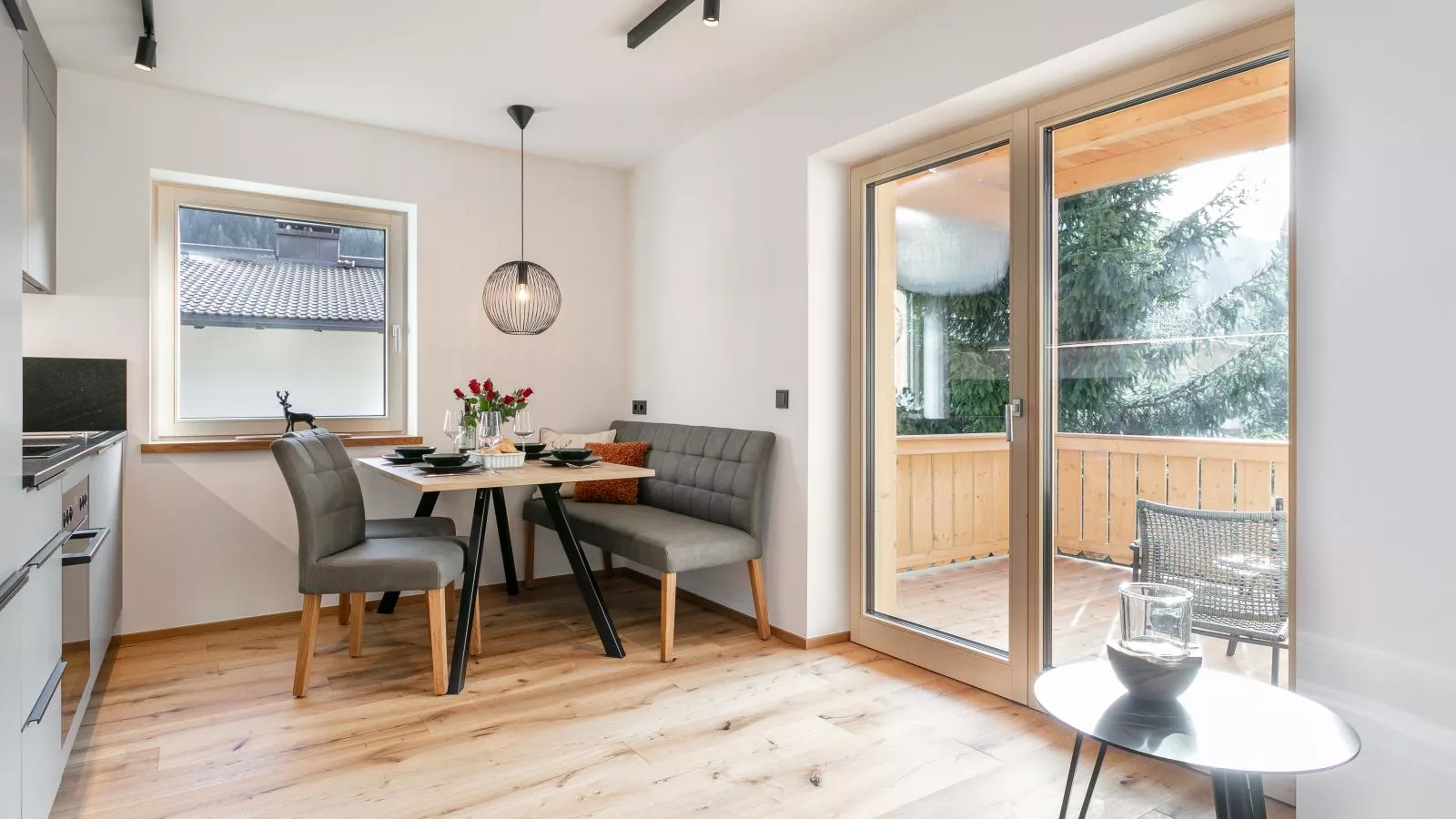 Haus Tauernblick Top 3 und 4-Woonkamer