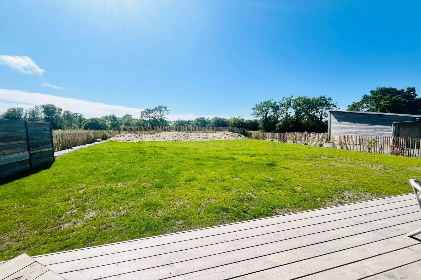 Maison de Vacances 4 pers Gouville sur mer-Tuinen zomer