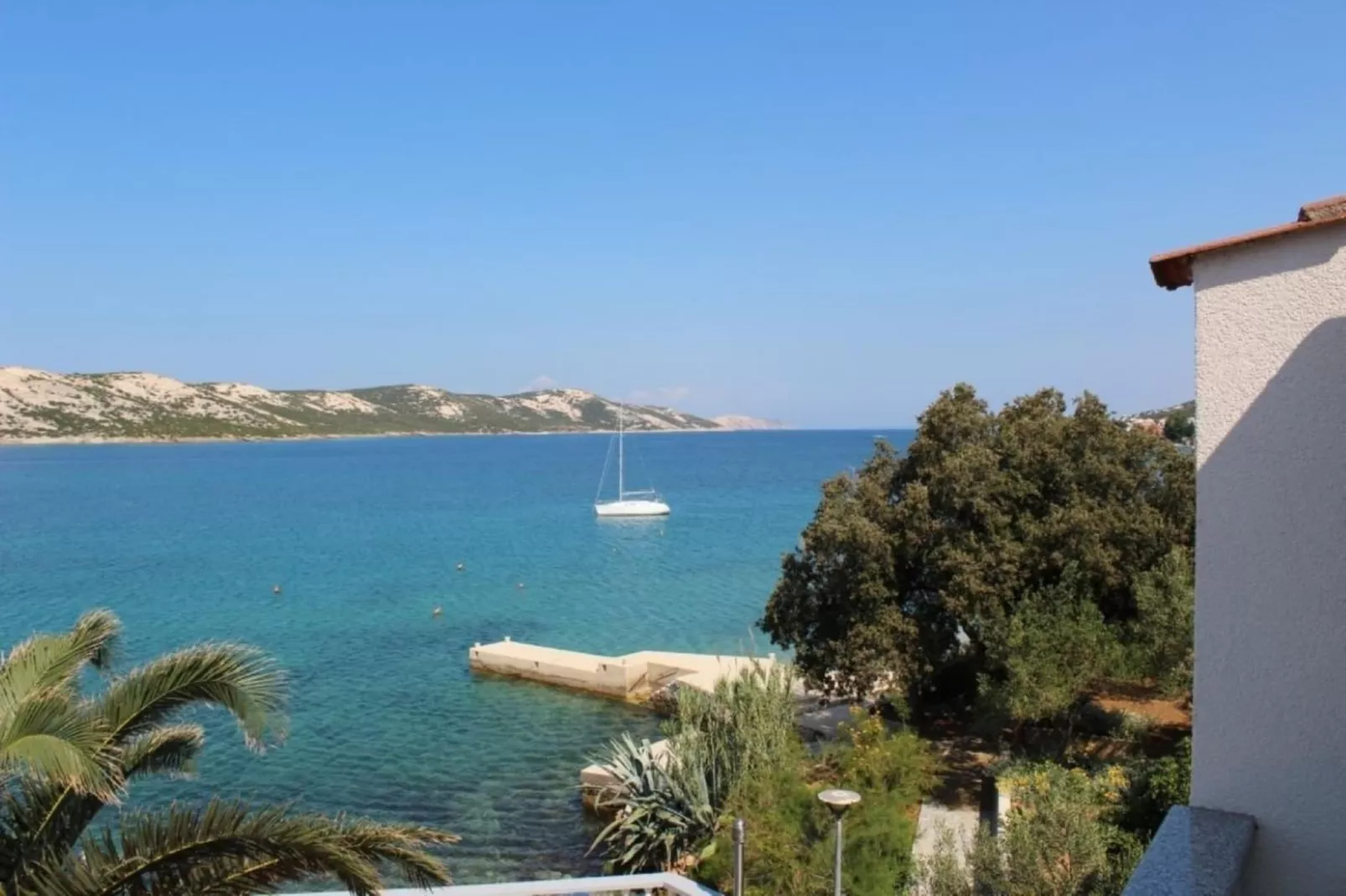 Sv Marija1 - Ferienwohnung 5 - Typ 4plus2 - Uitzicht zomer