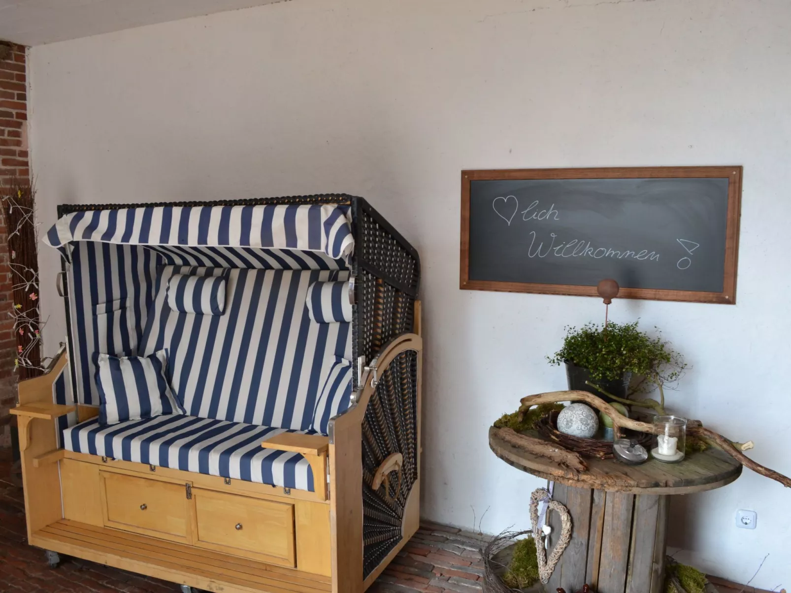 Landgut mit Dachterrasse - Buiten