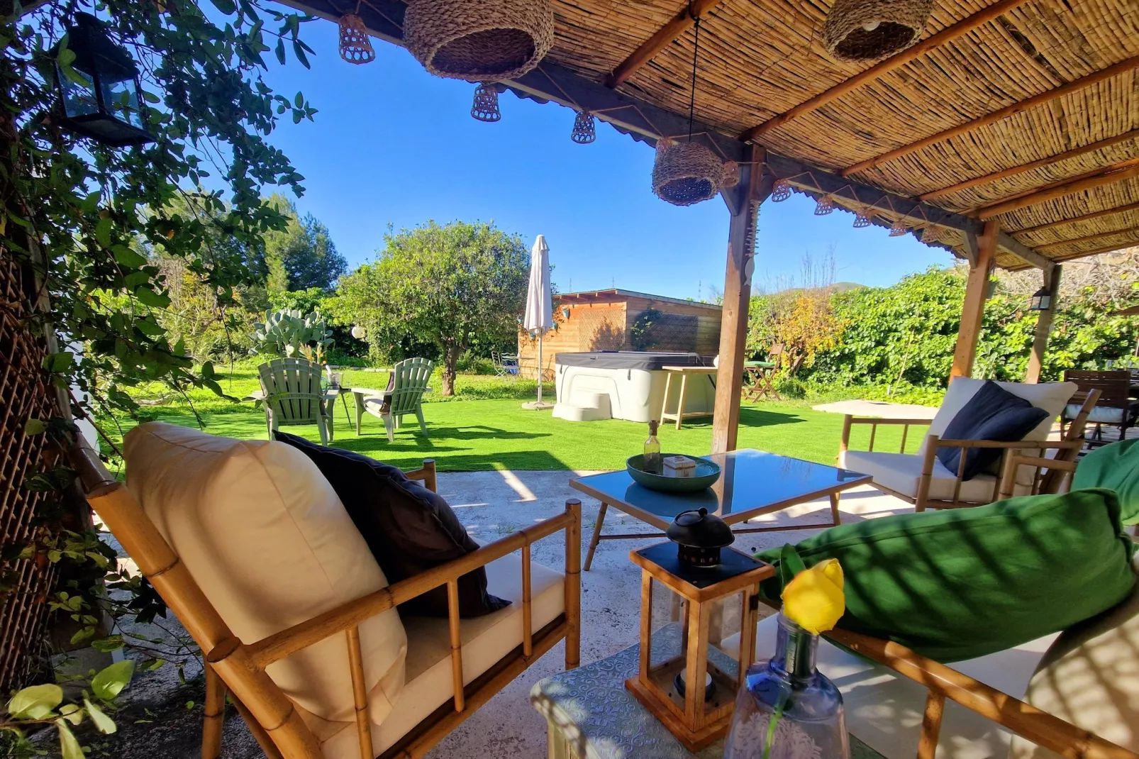 Casita Cartama - Terrasbalkon