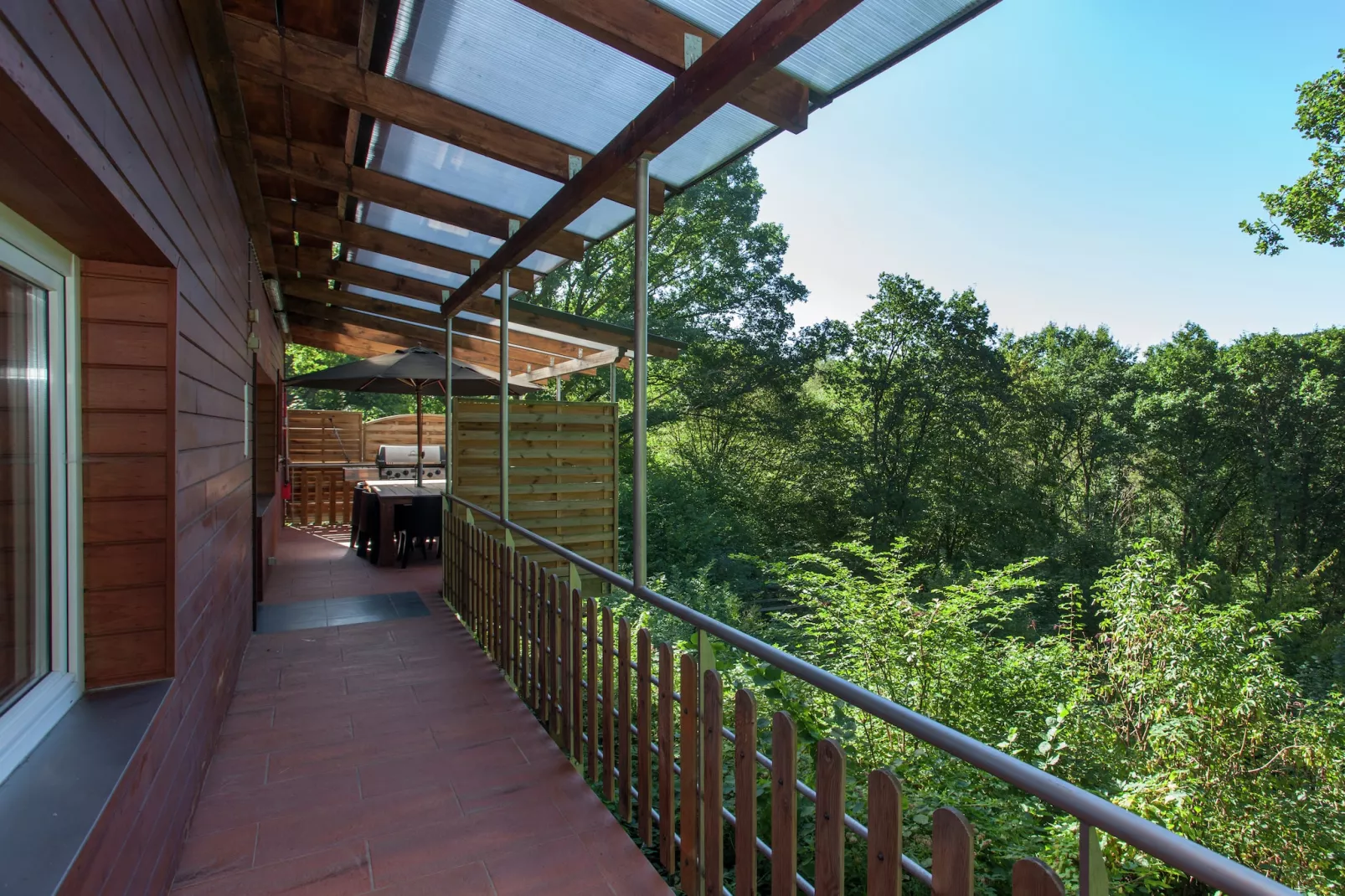 La Cabane de Jade - Uitzicht zomer