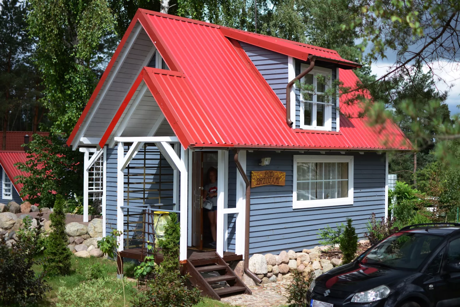 Domki wakacyjne MACIEJKA we Frydrychowie - Buitenkant zomer