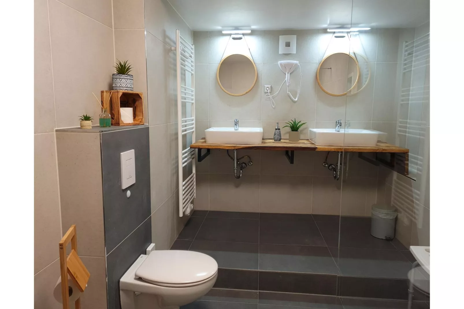 Ferienhaus Mein Bergblick 4 Pers - Badkamer