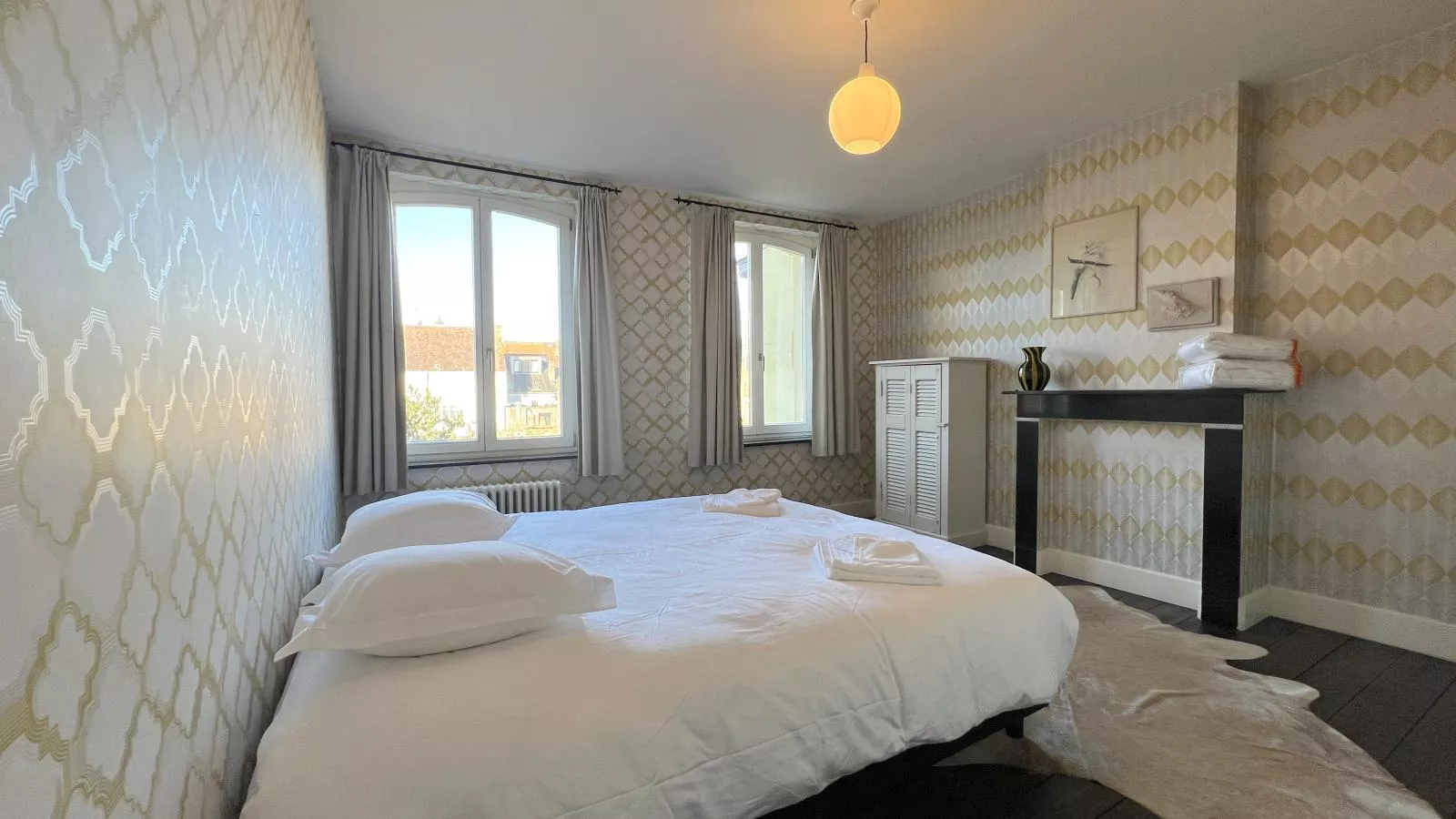 La Maison Bleue Ronse - Slaapkamer