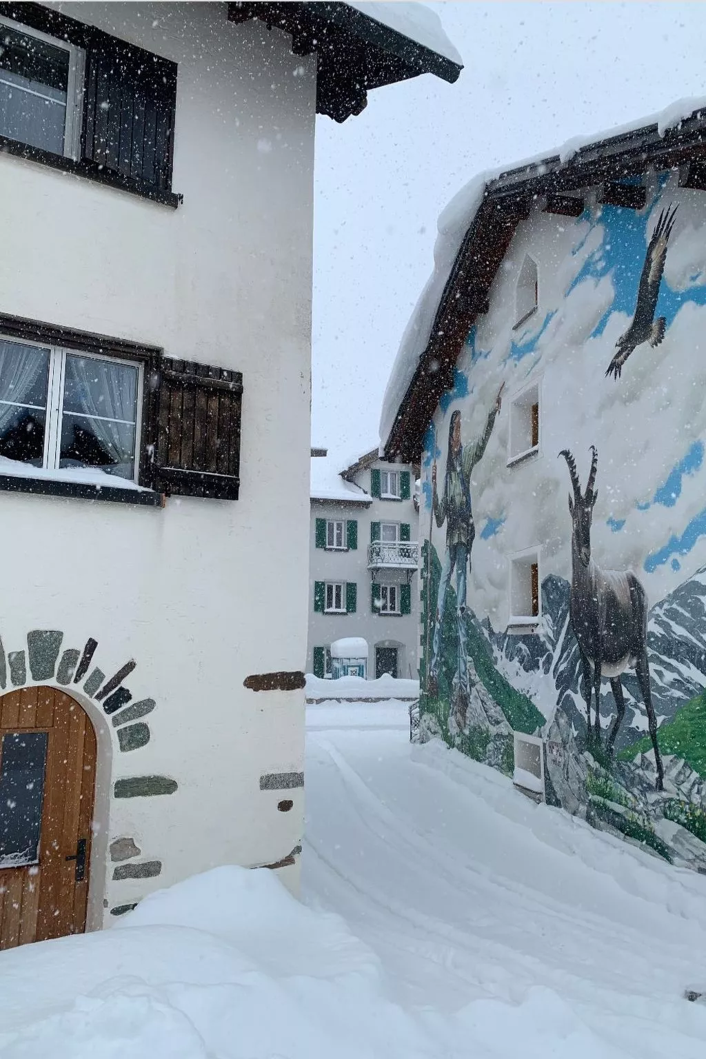 Mit Blick in die Berge - Image-tags.info