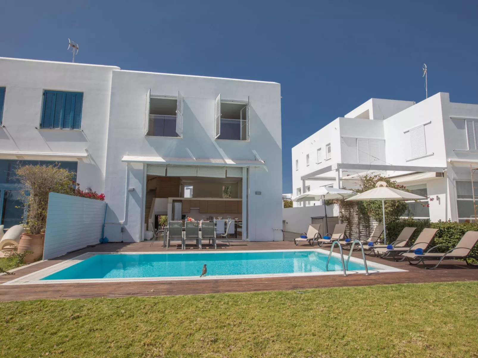 Haus in Protaras mit Pool und Meerblick - Image-tags.info