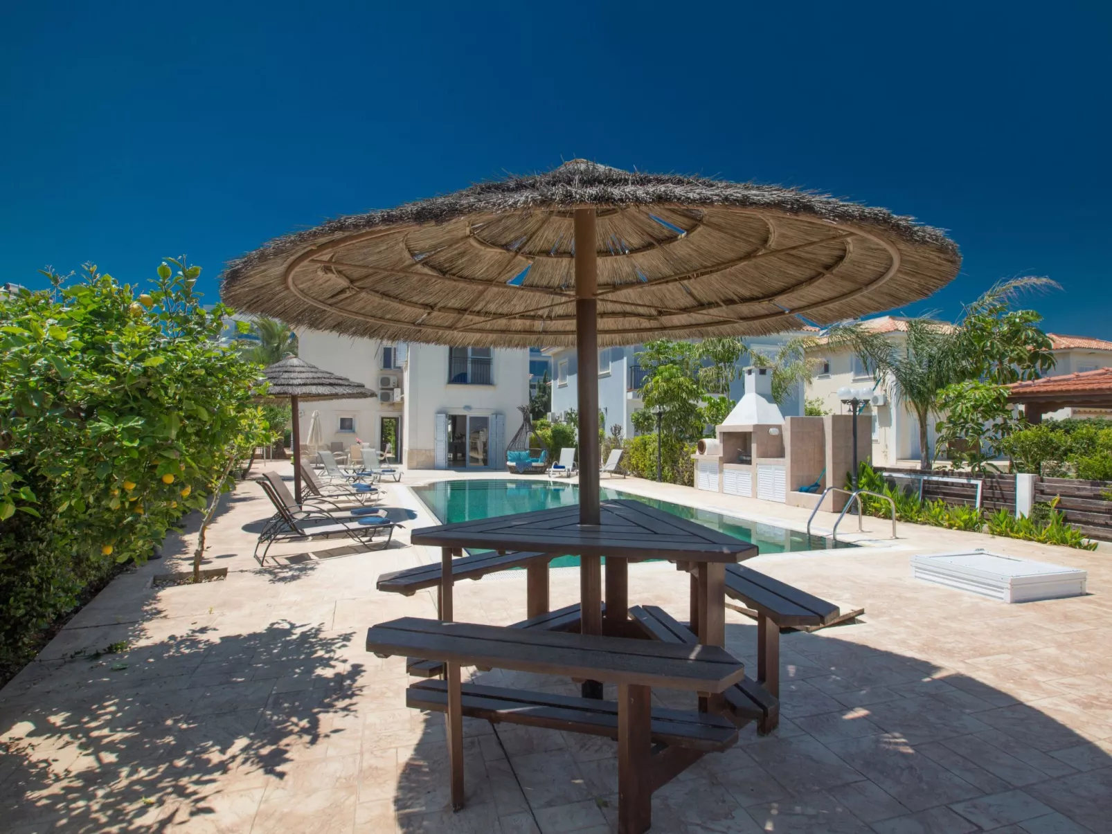 Protaras Villa mit Pool am Strand der Fig Tree Bay - Image-tags.info