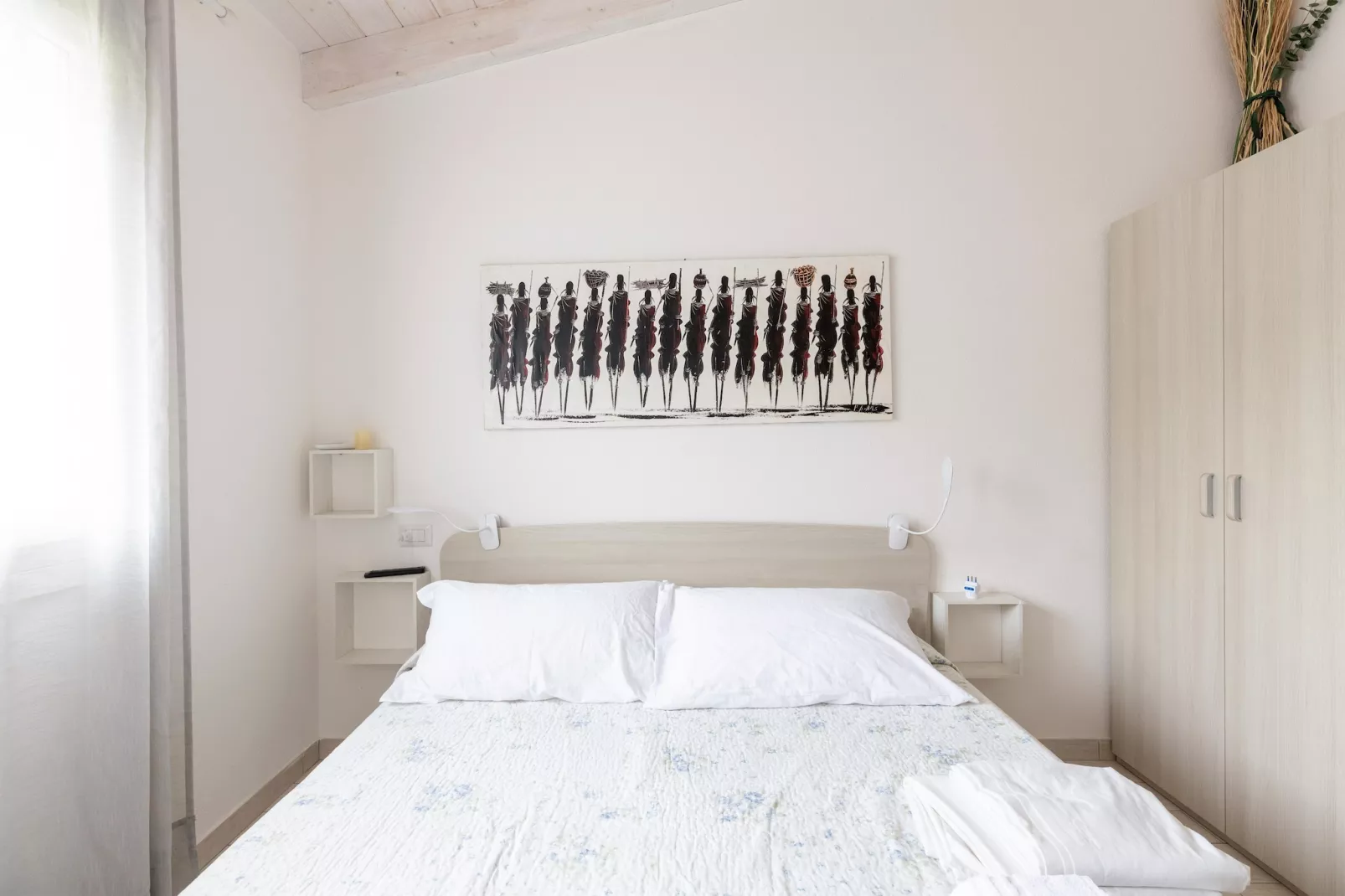 ATTICO BADESI CON PISCINA - Slaapkamer