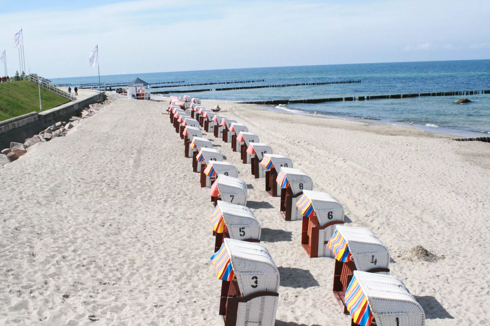 Ferienwohnung Eva mit Meerblick - strandnah - Gebieden zomer 20km