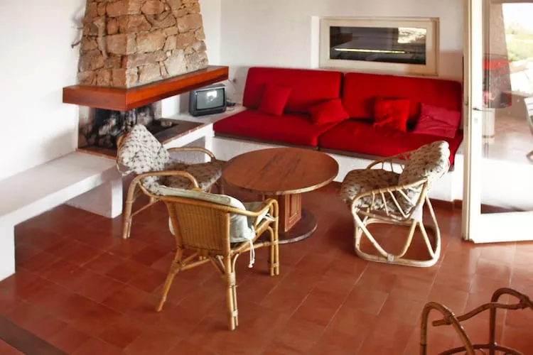 Holiday resort, Costa Paradiso-Villino quadrilocale - Woonkamer